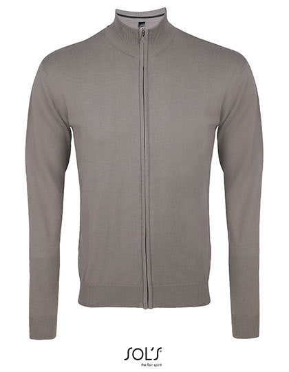 Men´s Zipped Knitted Cardigan Gordon